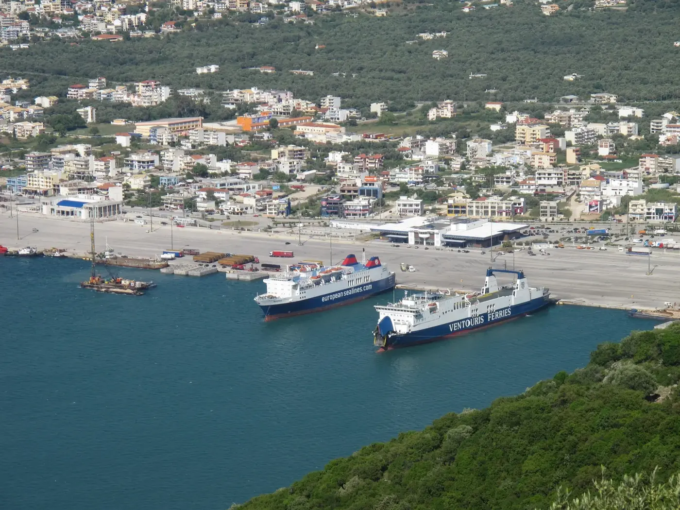 New port of Igoumenitsa, Greece